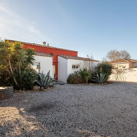 别墅 Le Tresor De Rochelongue Spacious Luxury With Infinity Pool 阿格德