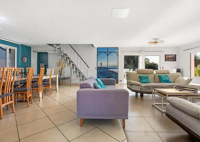 Le Tresor De Rochelongue Spacious Luxury With Infinity Pool 阿格德