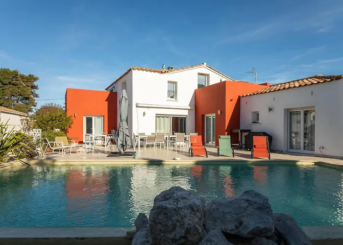 Le Trésor De Rochelongue Con Piscina E Grande Giardino Villa Agde