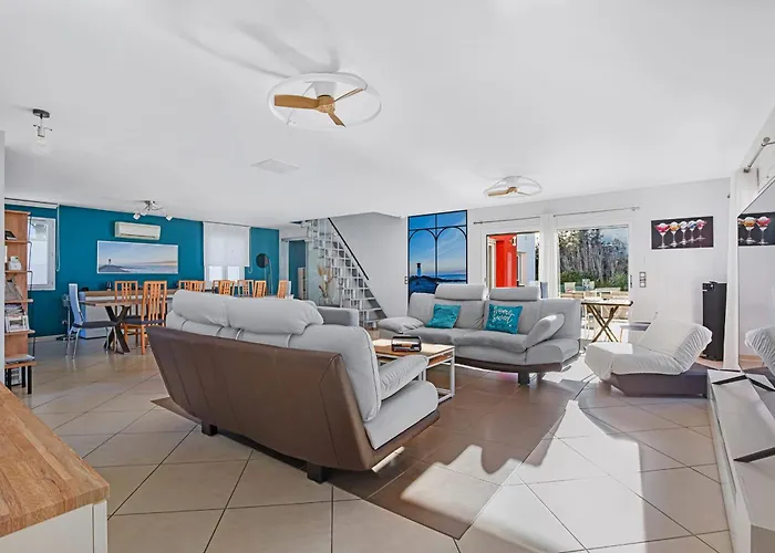 Villa Le Trésor De Rochelongue Con Piscina E Grande Giardino Agde