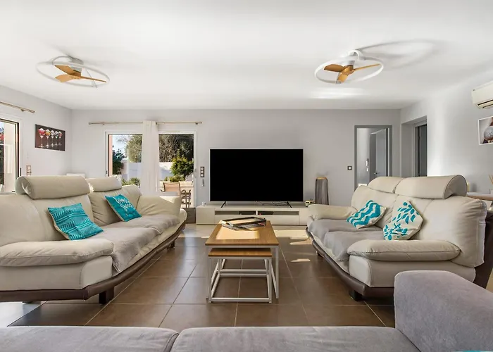 Le Trésor De Rochelongue Con Piscina E Grande Giardino Villa