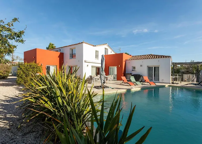 Le Trésor De Rochelongue Con Piscina E Grande Giardino